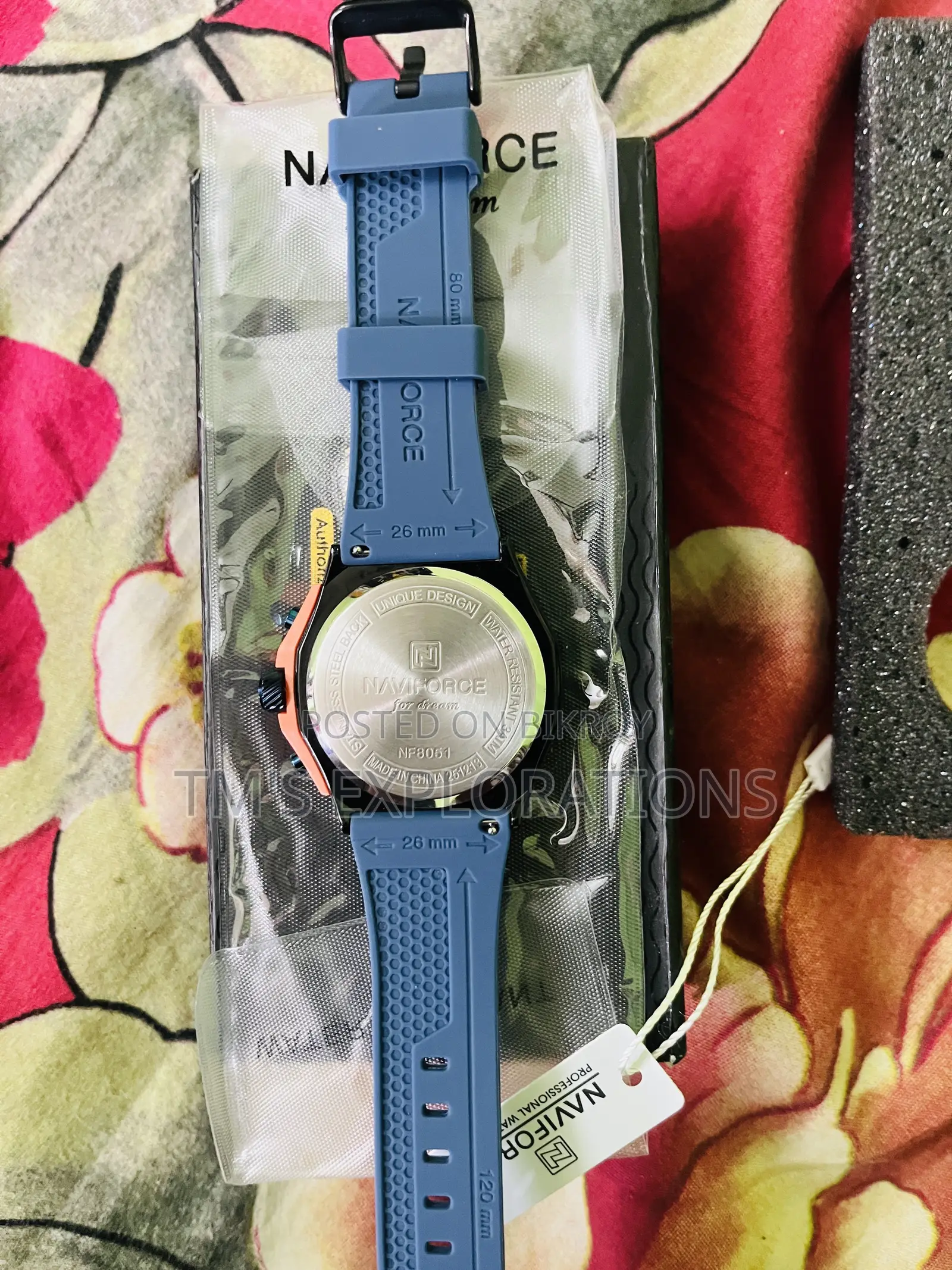 Naviforce Watch 8051t- Blue