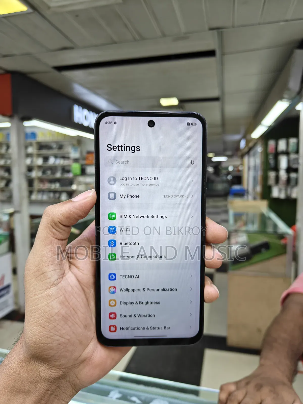 Tecno Spark 40 256 GB Gray