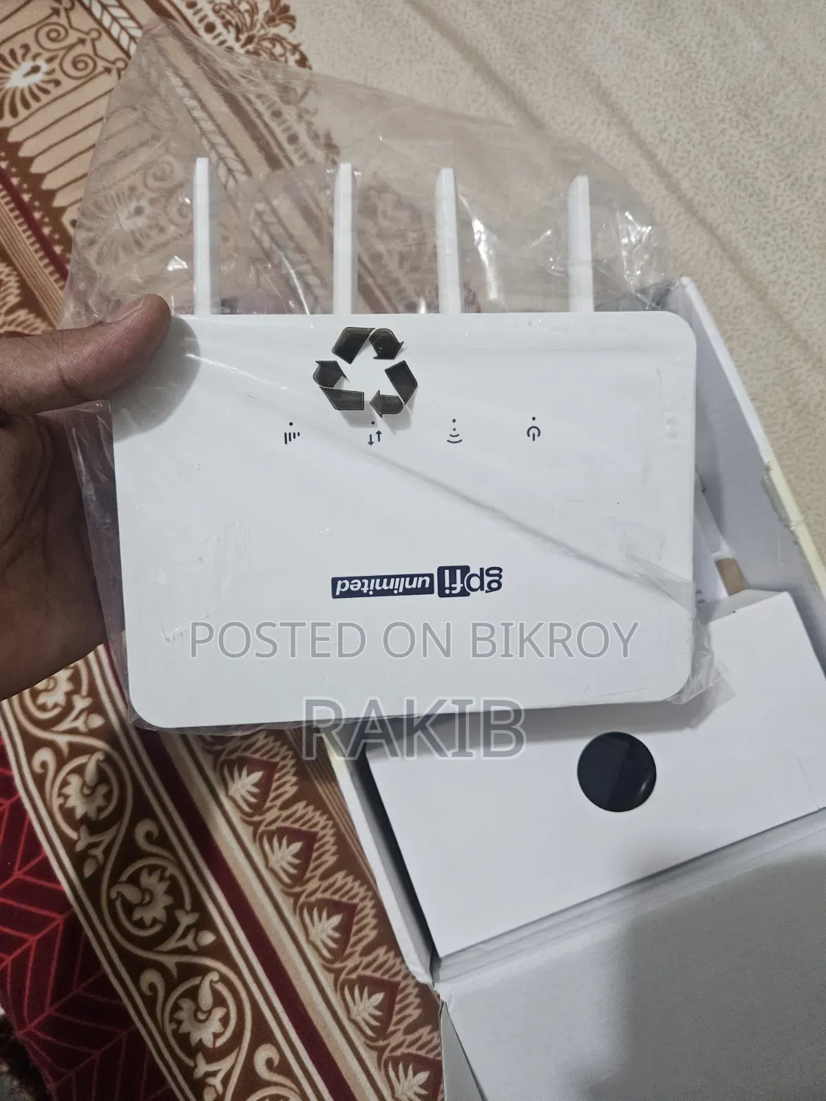 ব্র্যান্ড নিউ জিপিফাই সিম রাউটার