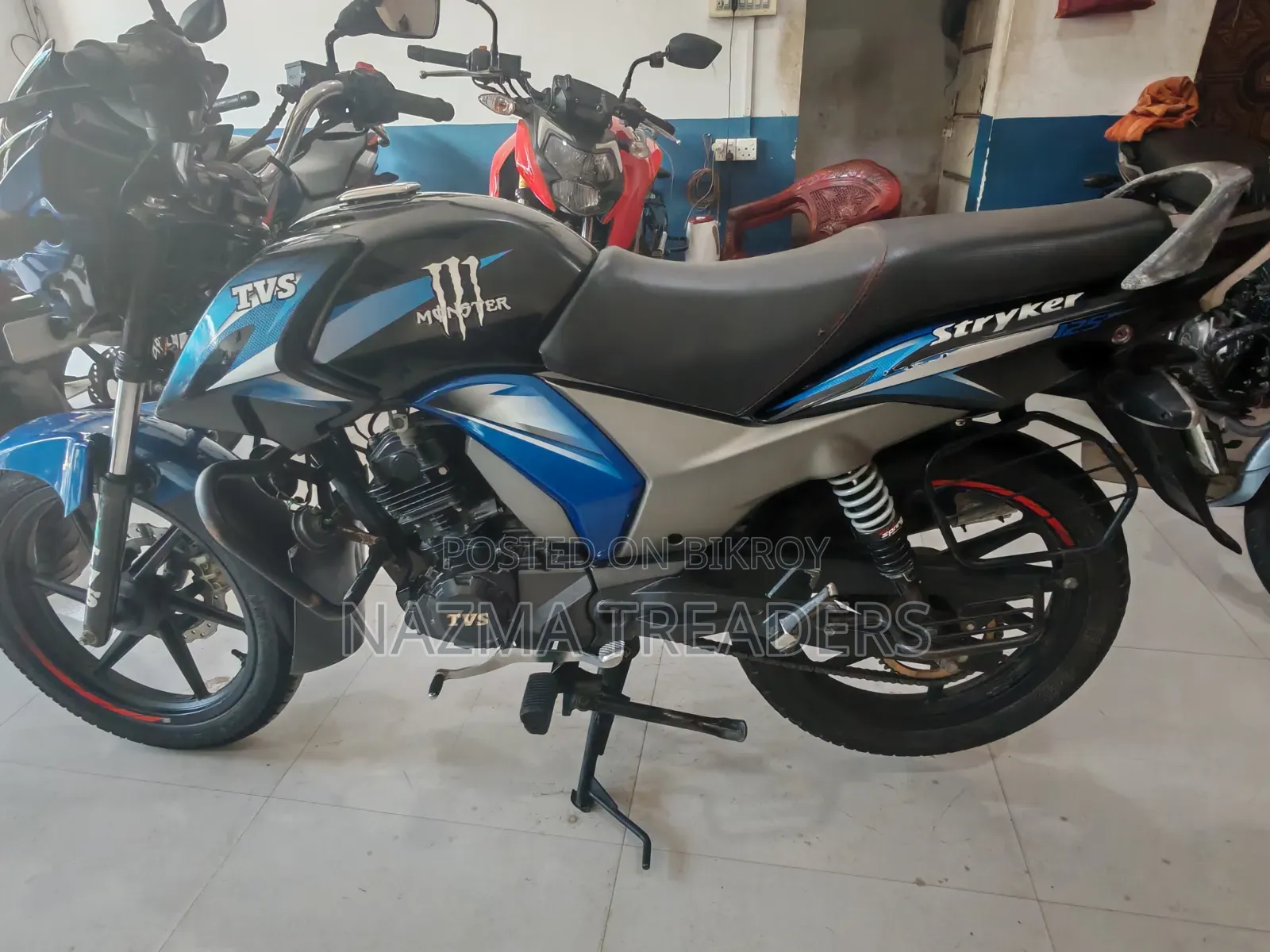 TVS Stryker 125 2023 Black