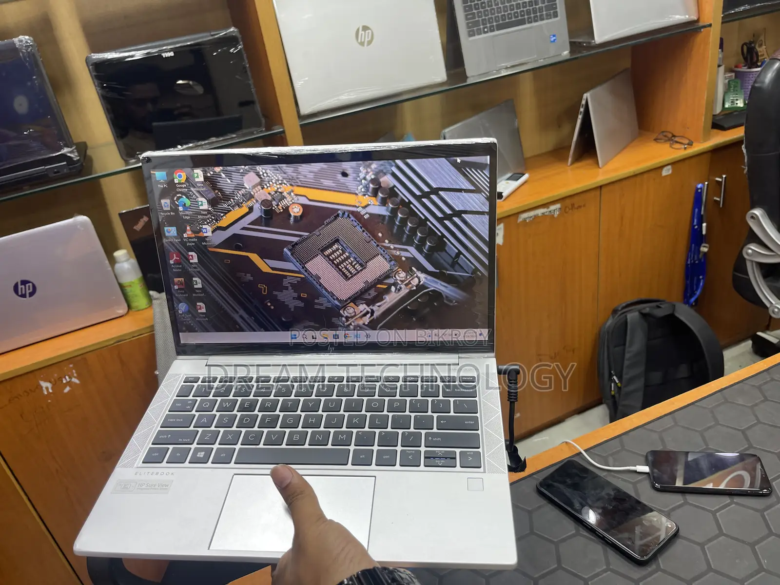 Laptop HP EliteBook 845 G7 16GB AMD Ryzen 5 SSD 512GB