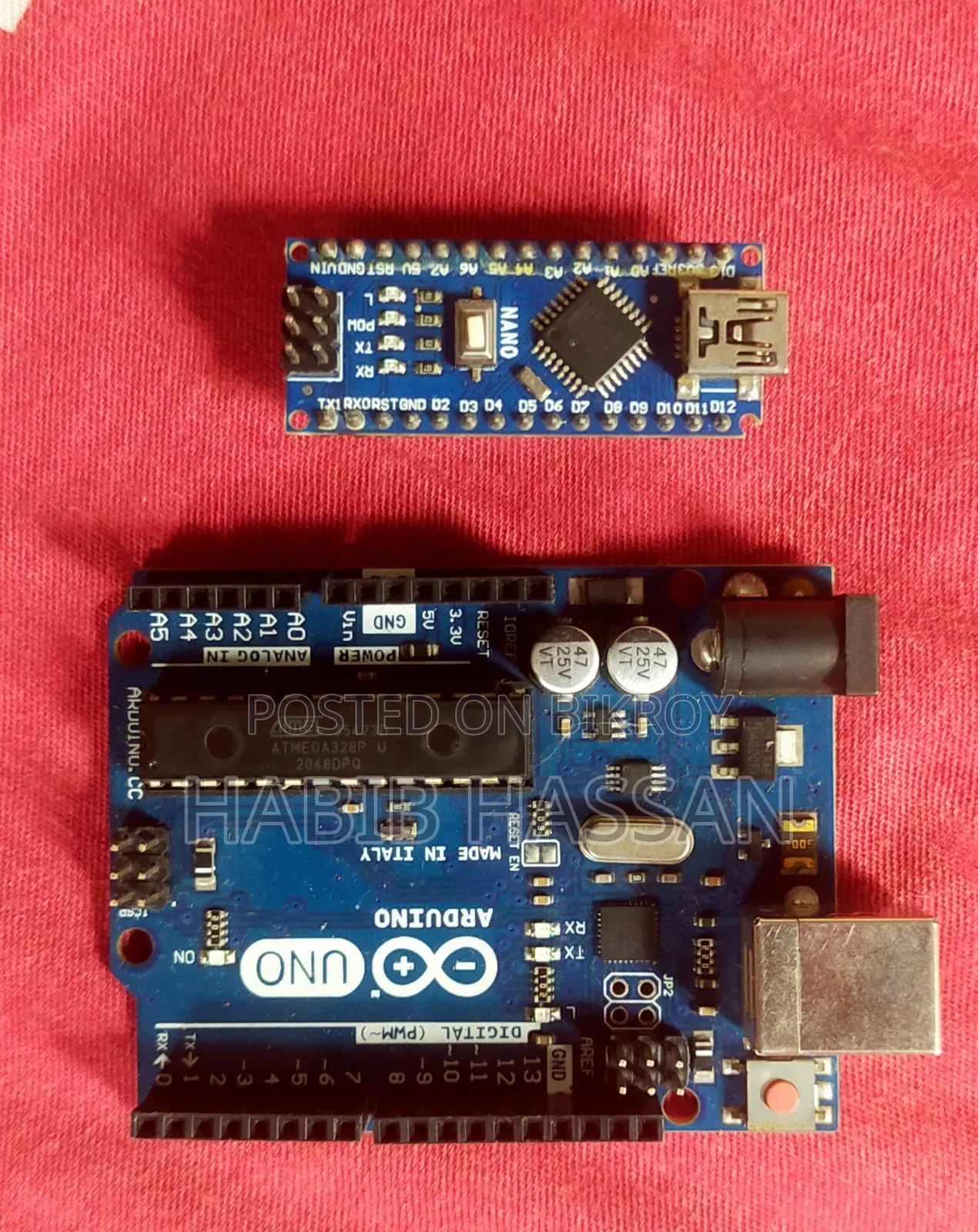 Arduino UNO R3 + Arduino Nano V3