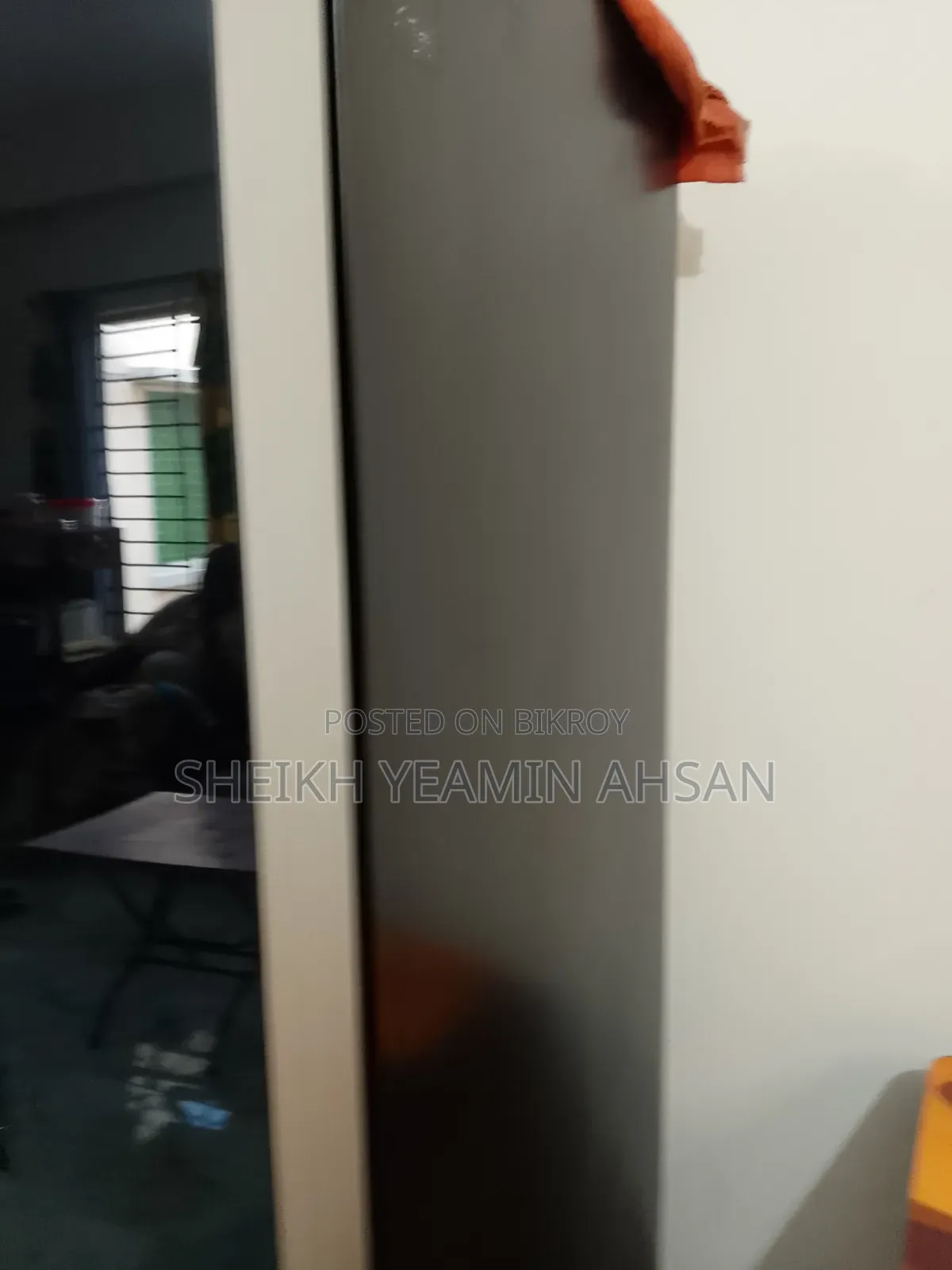 Eco+ 566 Liter Side by Side Glass Door Fridge Black