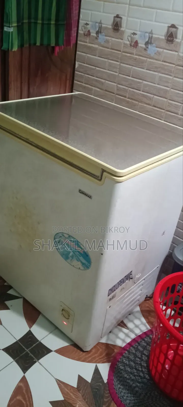 Deep freezer will be sold urgently.