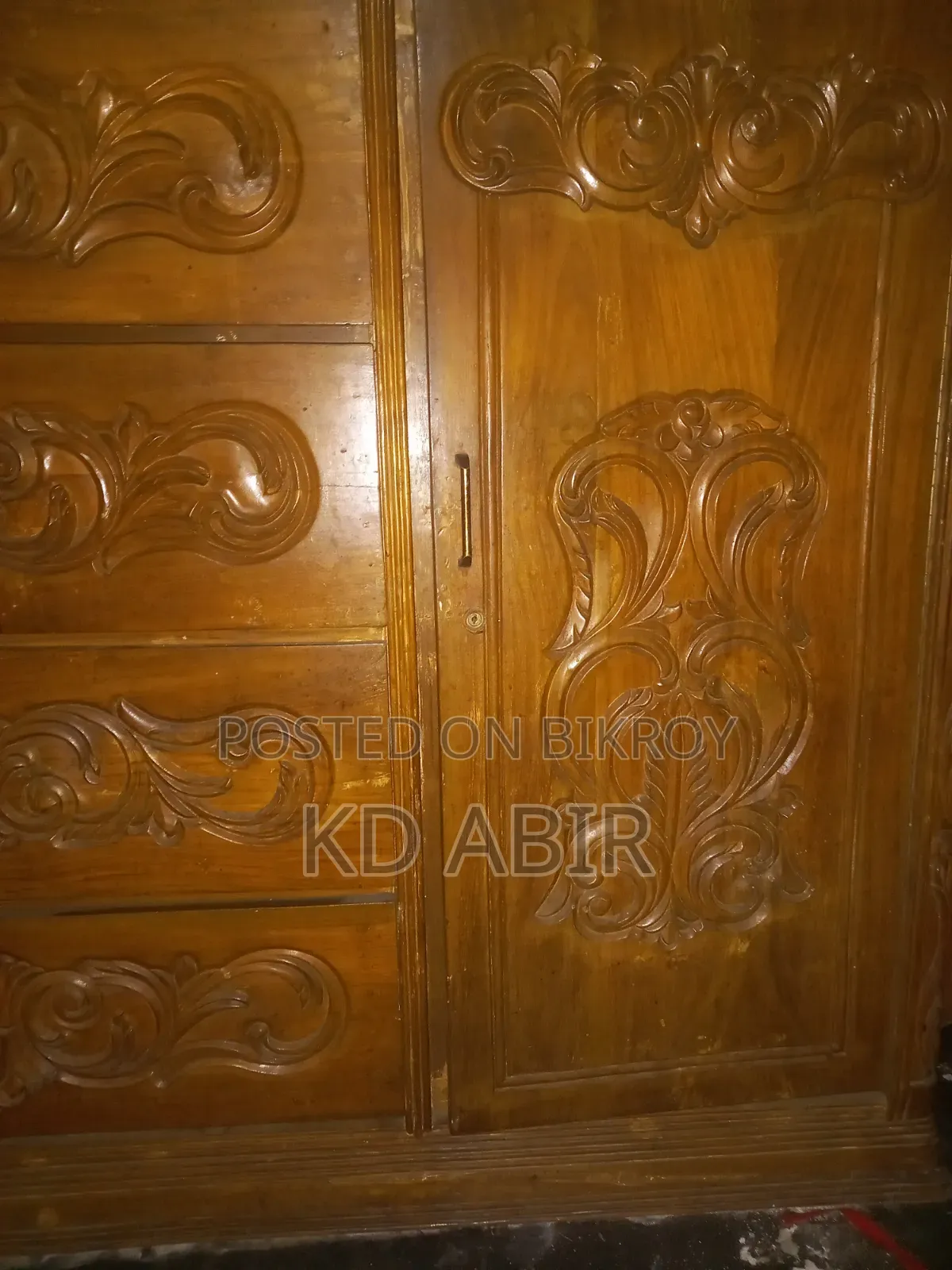 Teak Wood Wardrobe for Sale