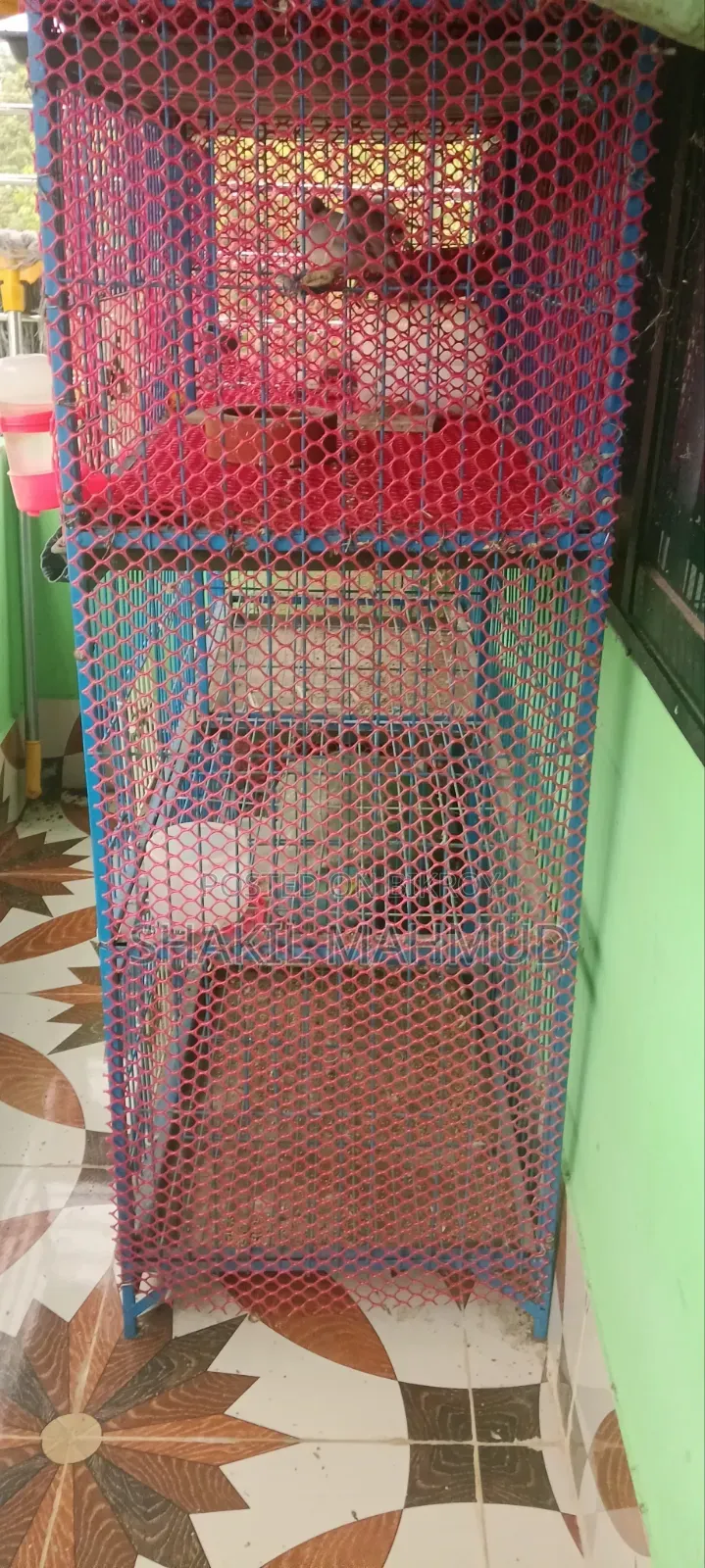 এই পাখির খাঁচাটি জরুরি বিক্রয় হইবে।