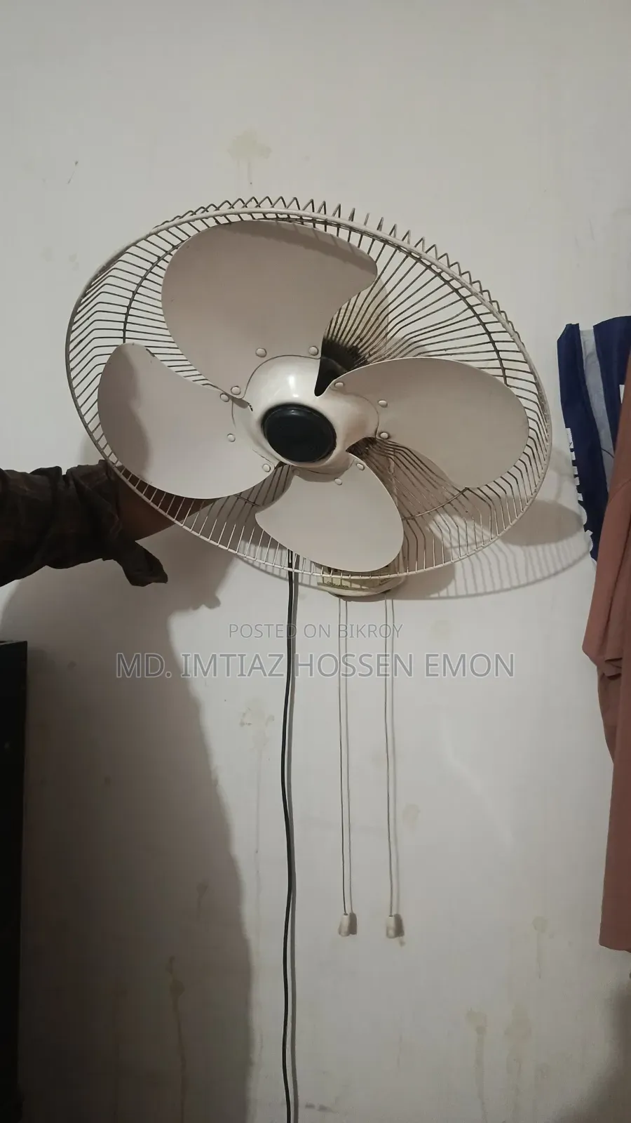 A Useable Wall Fan