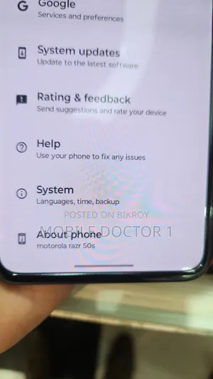 Motorola Razr 50 256 GB Black