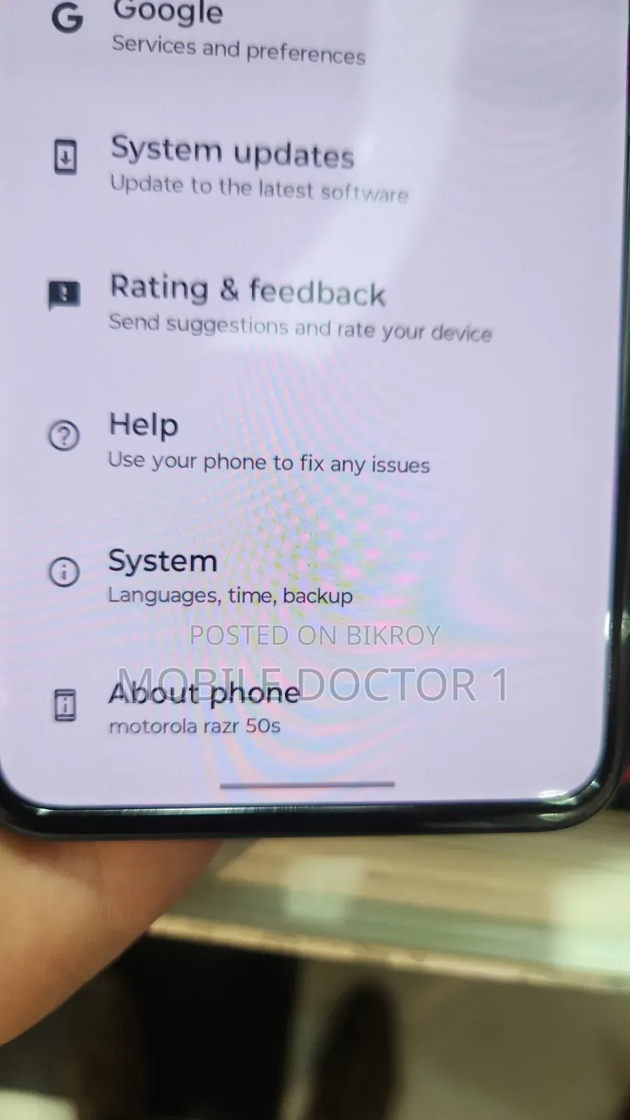Motorola Razr 50 256 GB Black