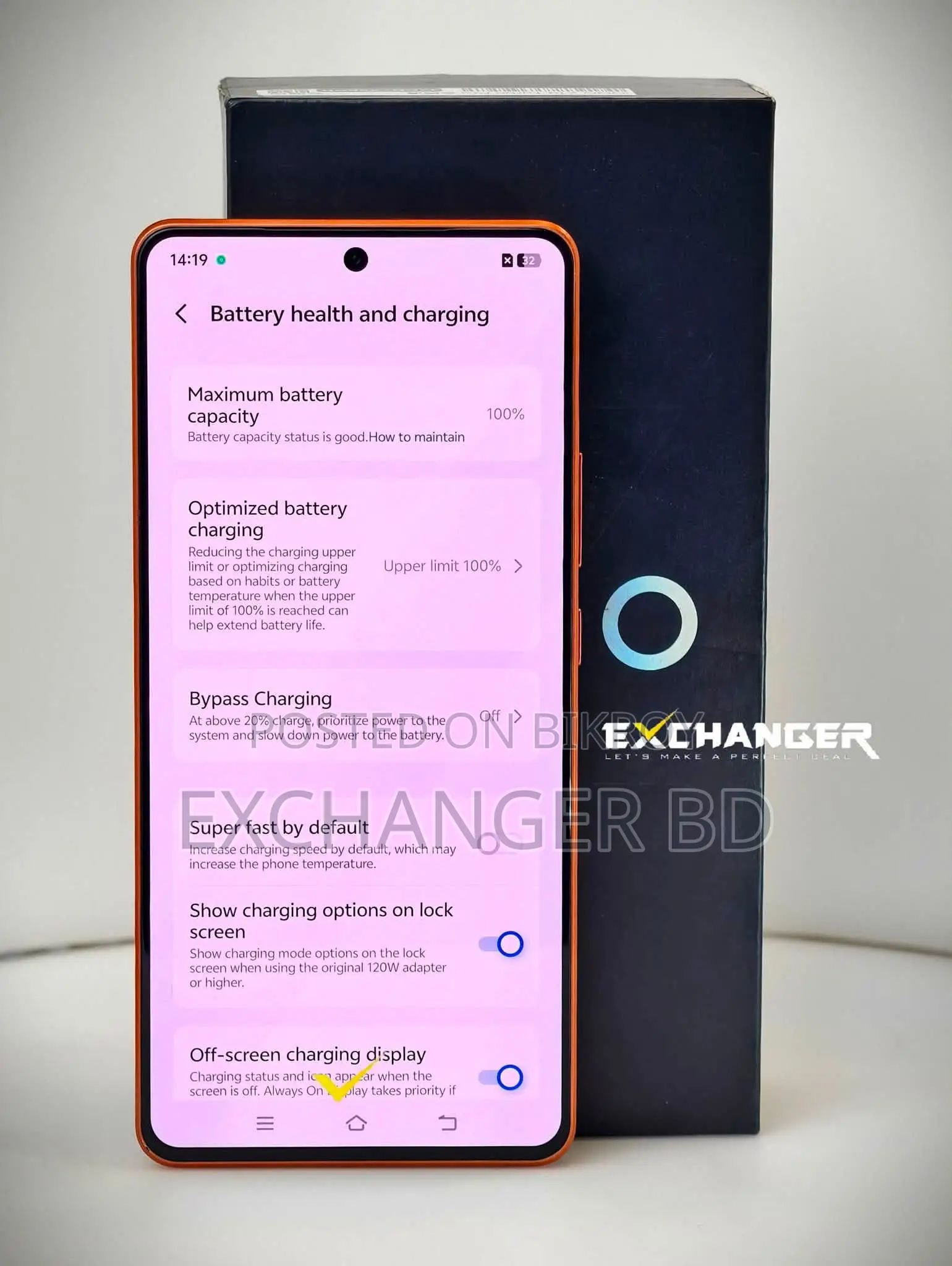 iQOO 256 GB Orange