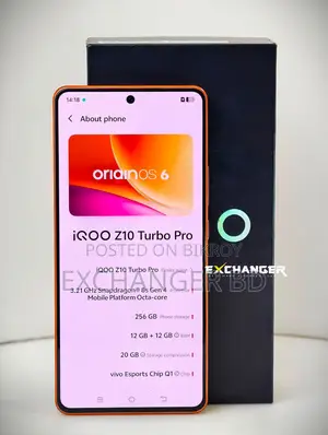 iQOO 256 GB Orange
