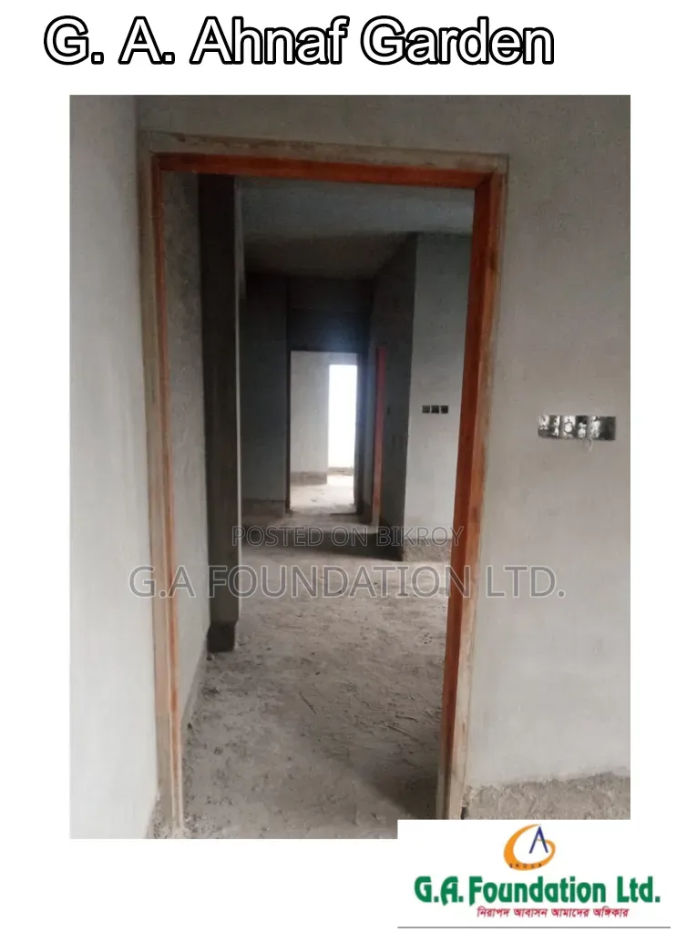 3-Bedroom Apartment in G. A. Ahanaf Garden, Mirpur for sale
