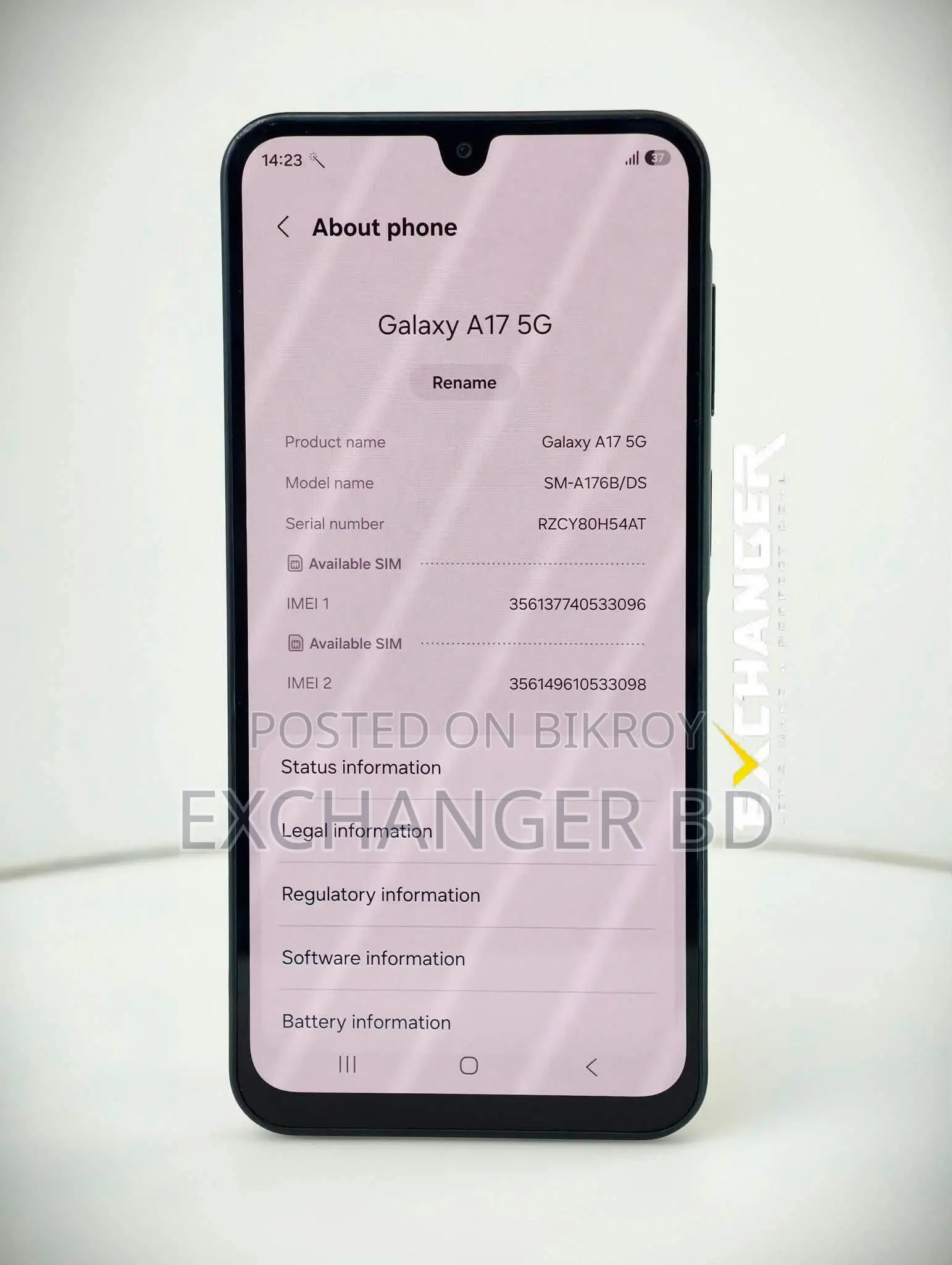 Samsung Galaxy A17 5G 128 GB Black
