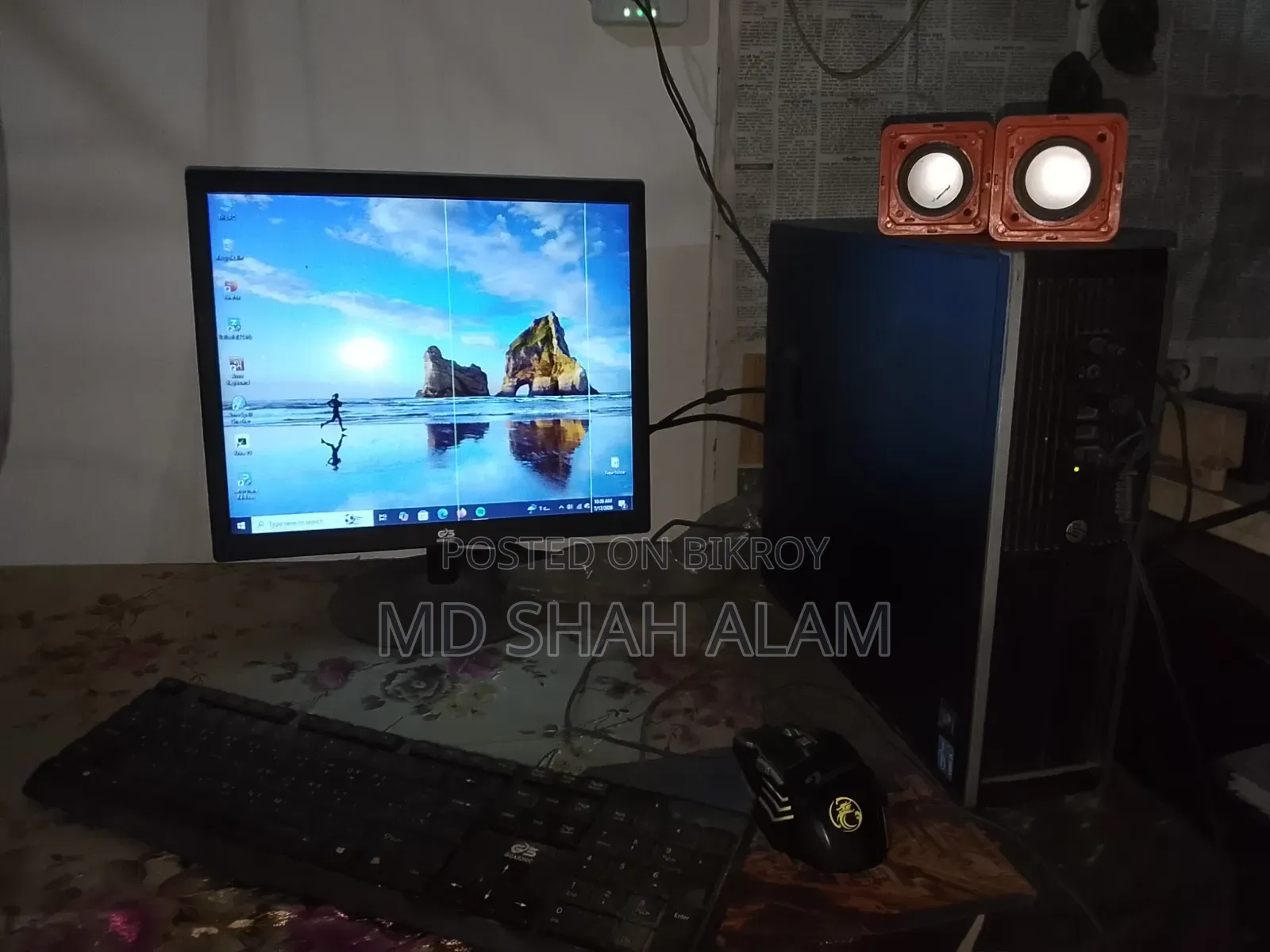 Desktop Computer HP 8GB Intel Core i5 SSD 256GB
