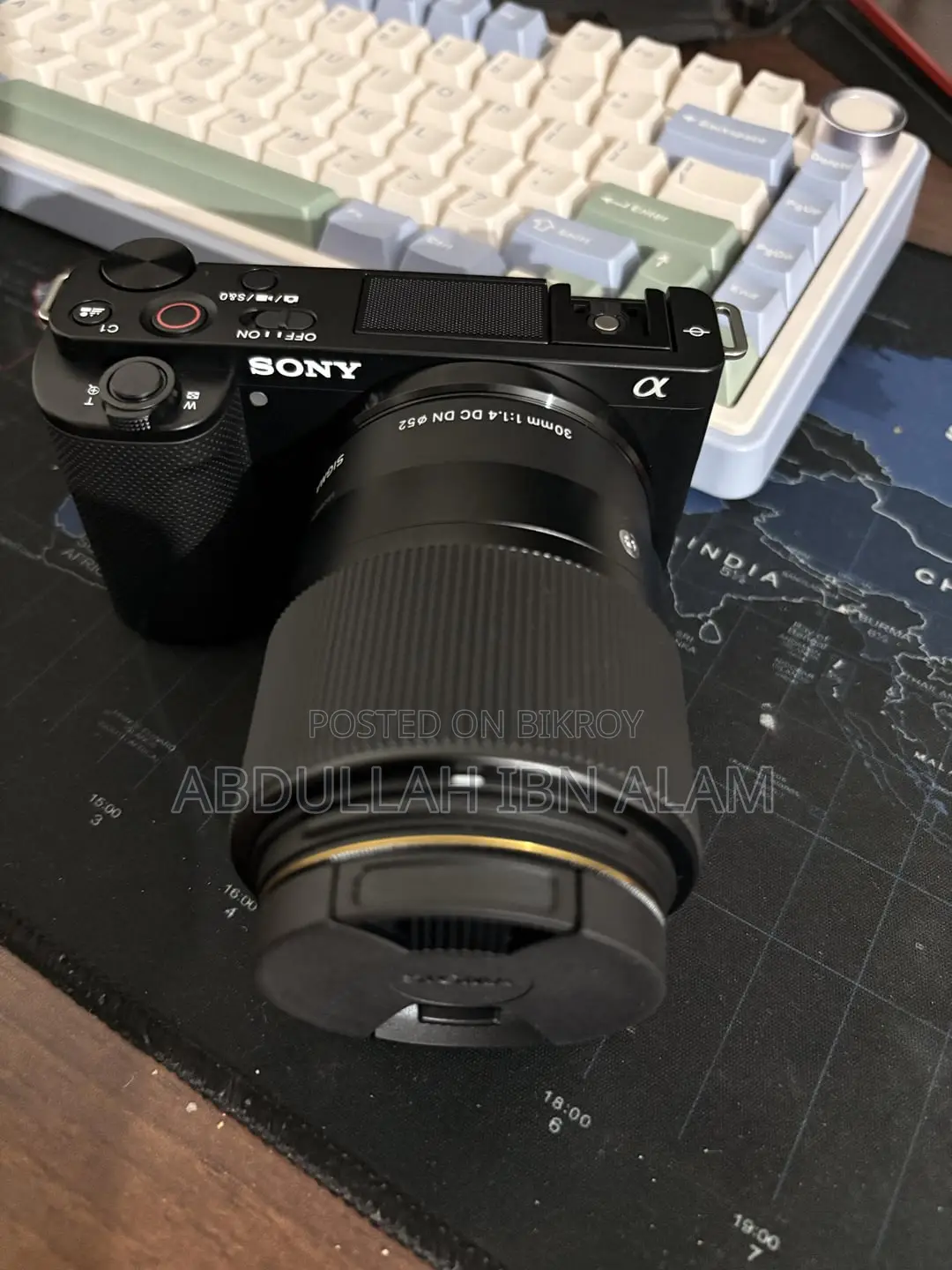 Sony ZV-E10 With Sigma 30mm F1.4