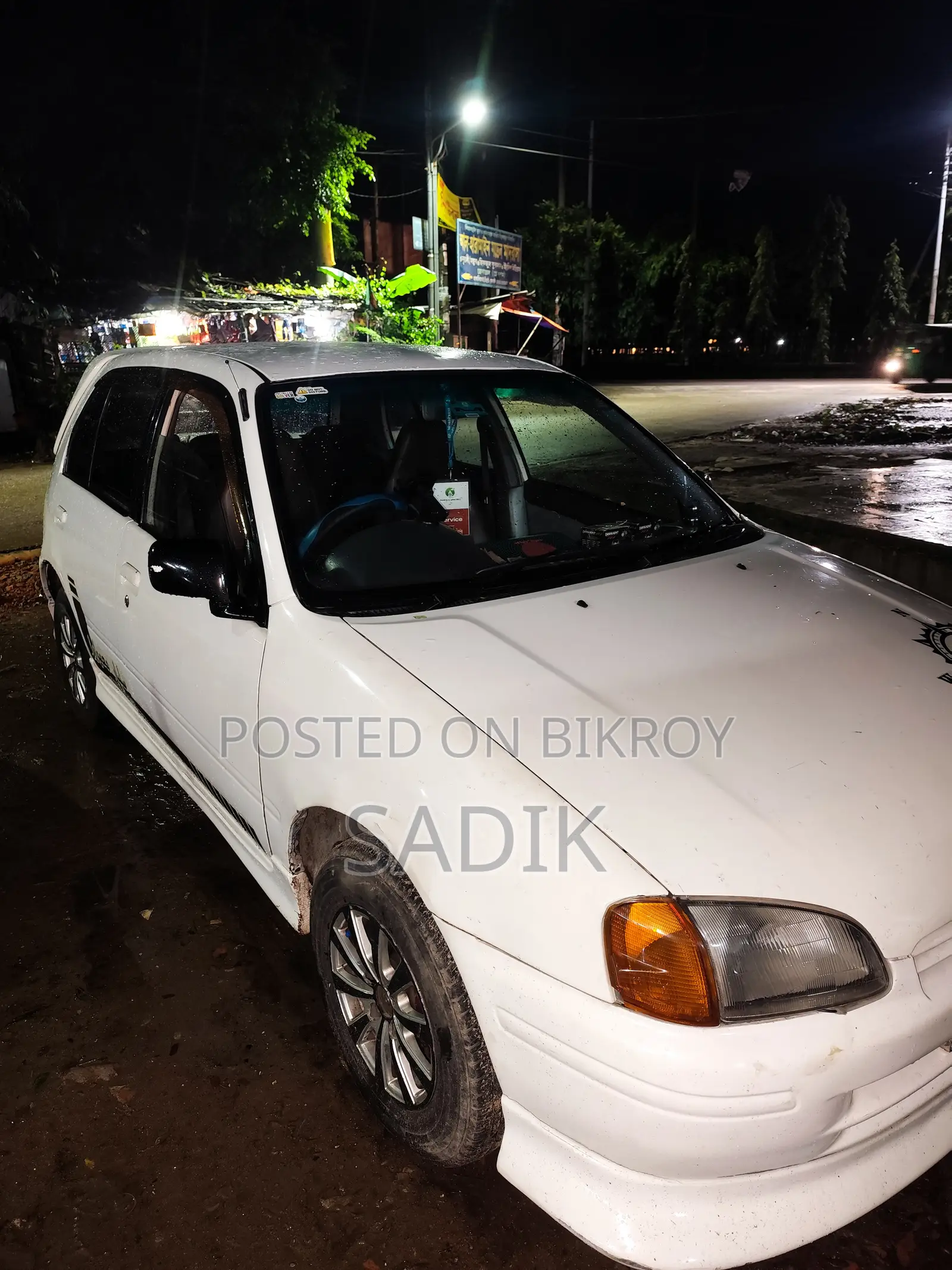 Toyota Starlet 1997 White