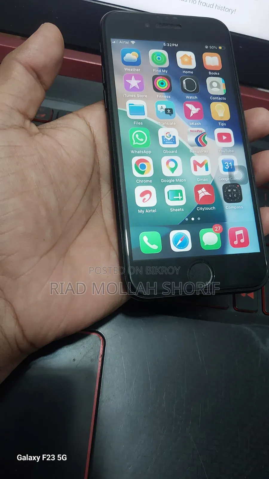 অ্যাপল আইফোন এসি (২০২০) ২৫৬ জিবি কালো