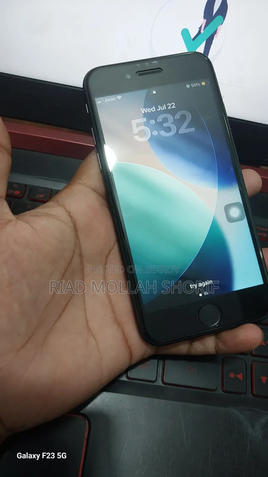 অ্যাপল আইফোন এসি (২০২০) ২৫৬ জিবি কালো