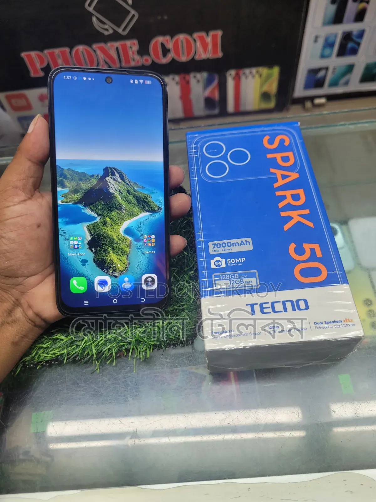 Tecno Spark 50 128 GB Black