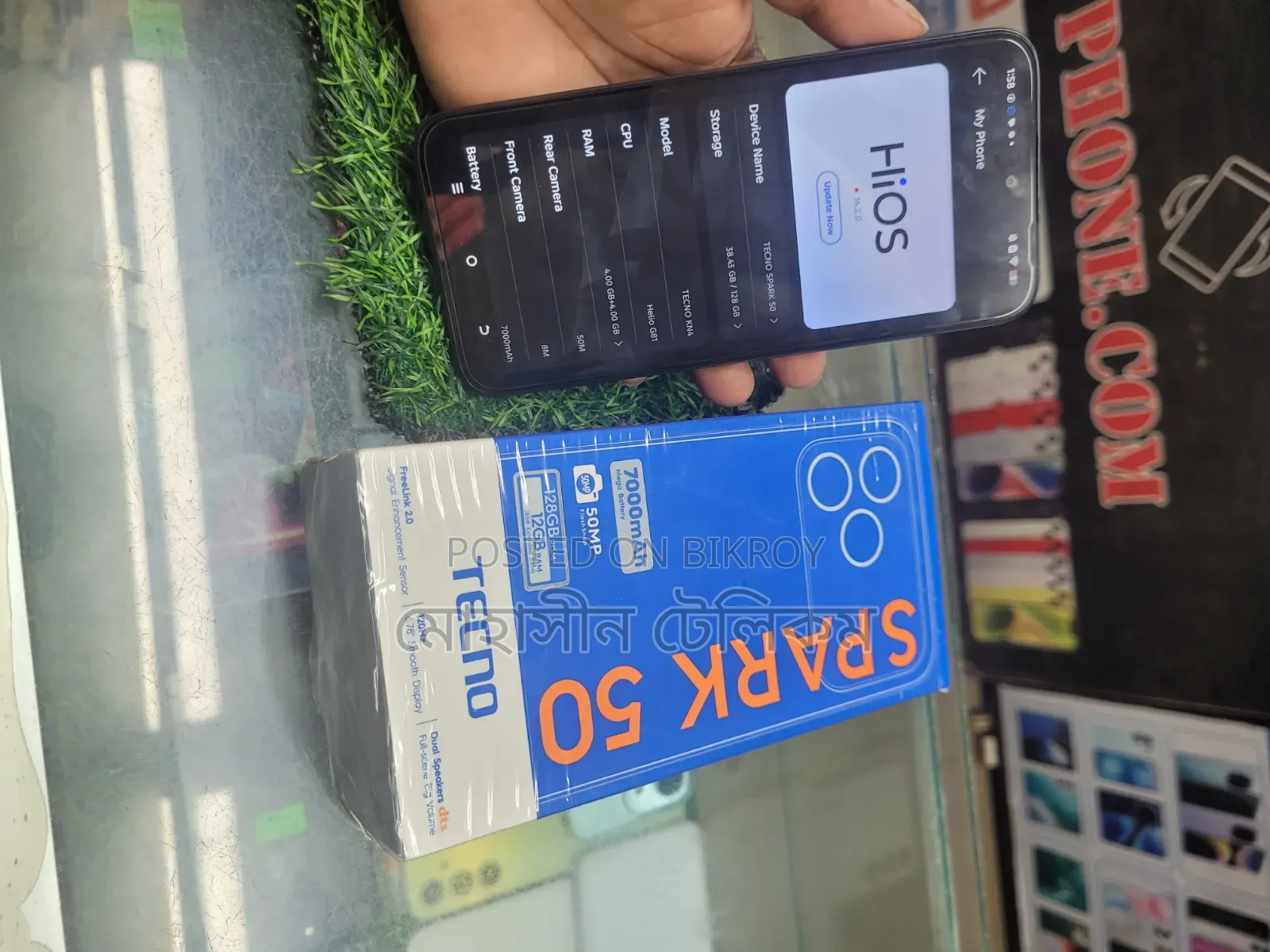 Tecno Spark 50 128 GB Black