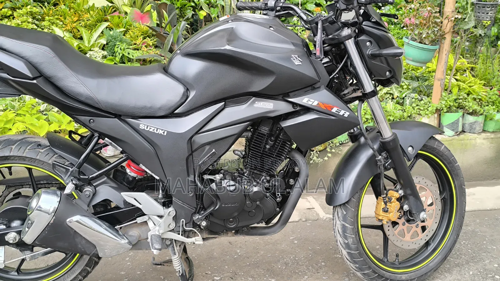 সুজুকি জিক্সার মনোটোন ২০২৫ ব্ল্যাক