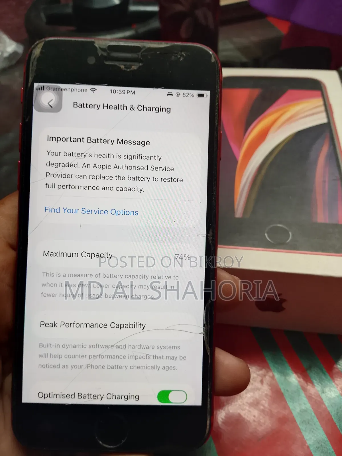 Apple iPhone SE 128 GB Red