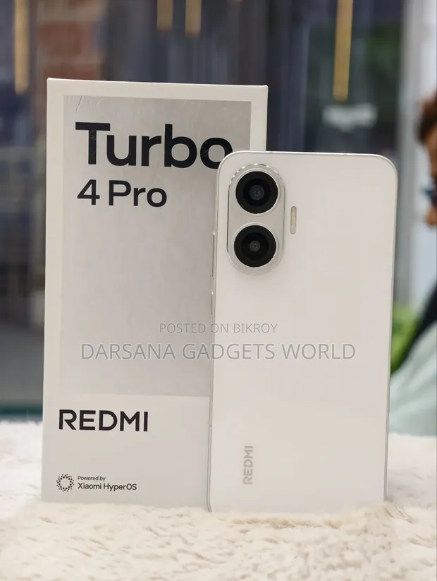 Xiaomi Redmi Turbo 4 Pro 256 GB White - Darsana Gadgets world