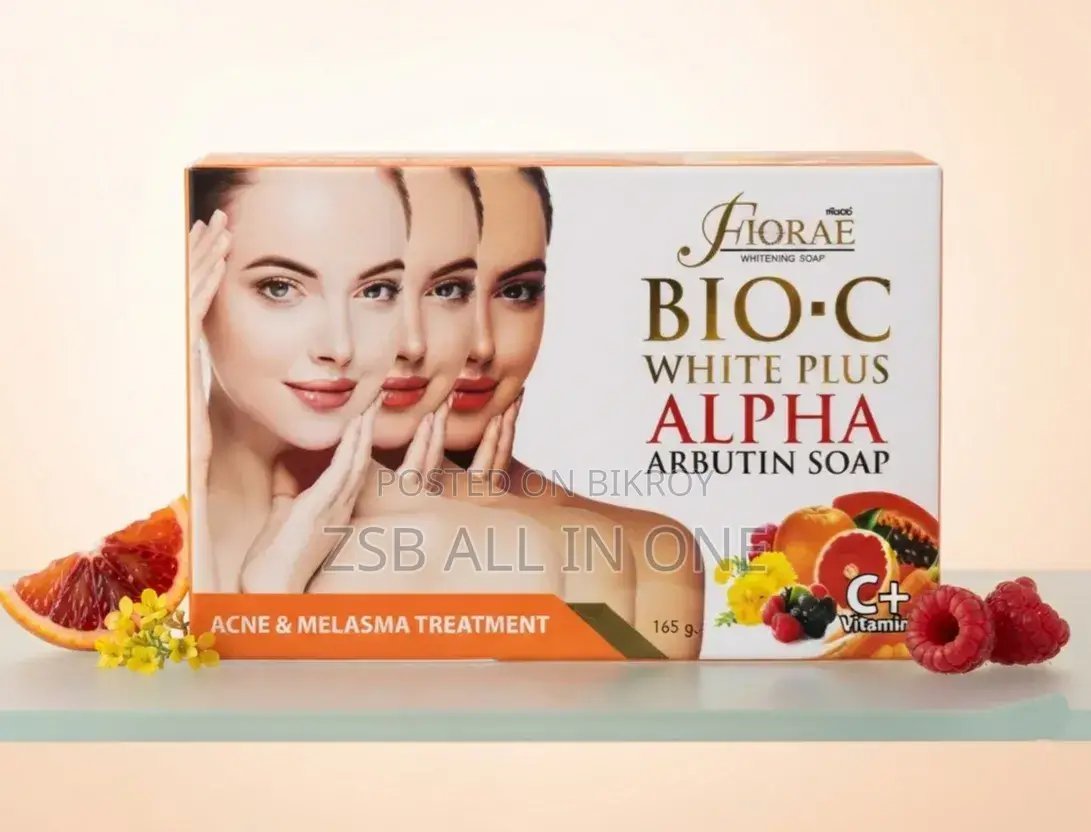 Fiorae Bio-C White Plus Alpha Arbutin Soap