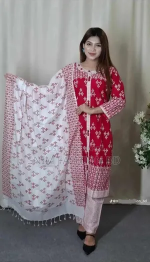কটন রেডিমেড থ্রি পিস