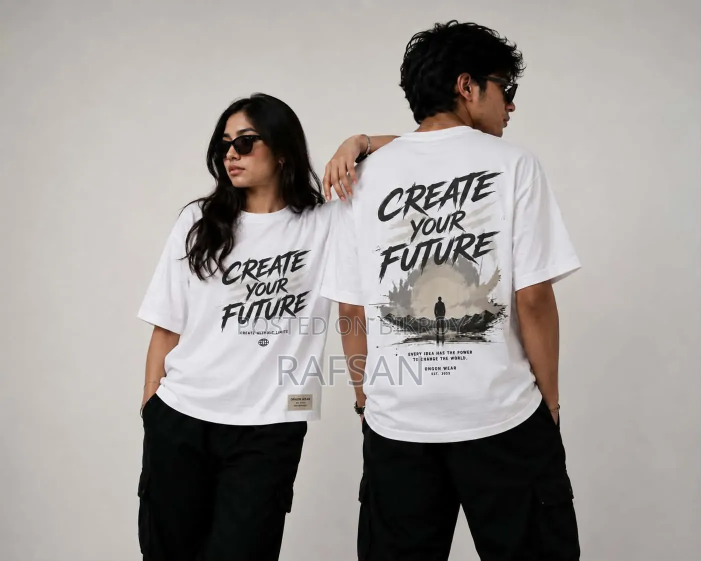 Unisex Drop Shoulder