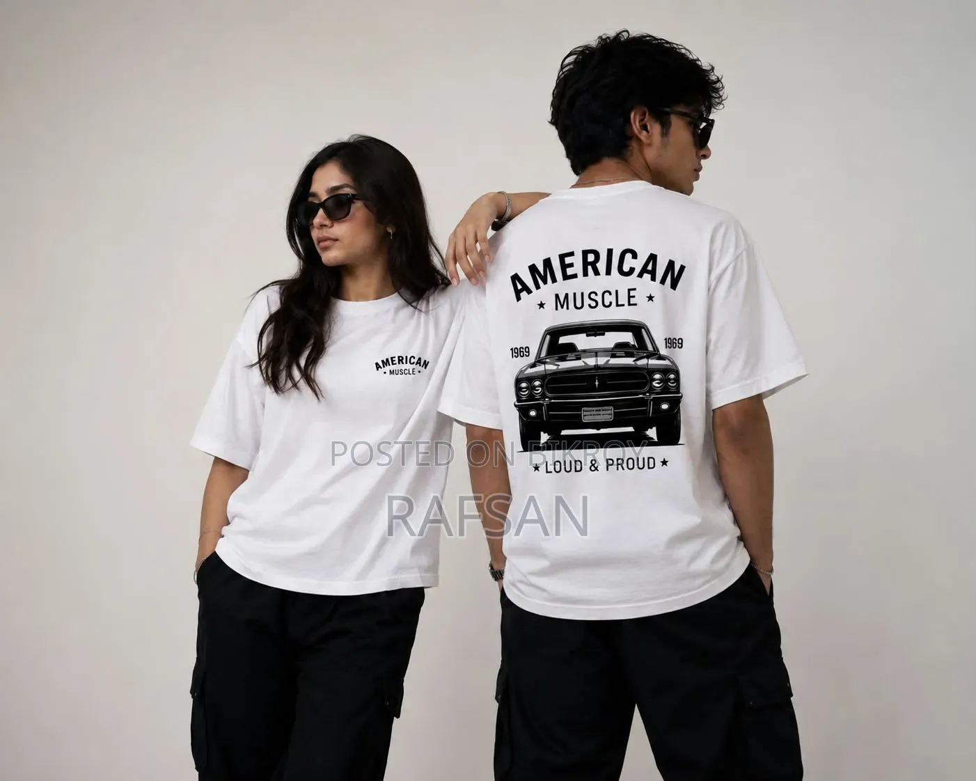 Unisex Drop Shoulder