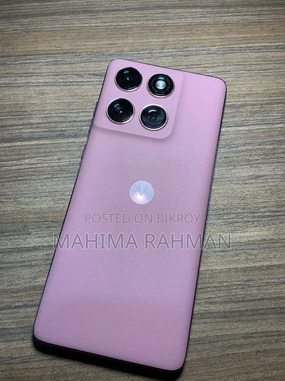 মোটোরোলা এজ ৬০ ফিউশন ২৫৬ জিবি পিংক