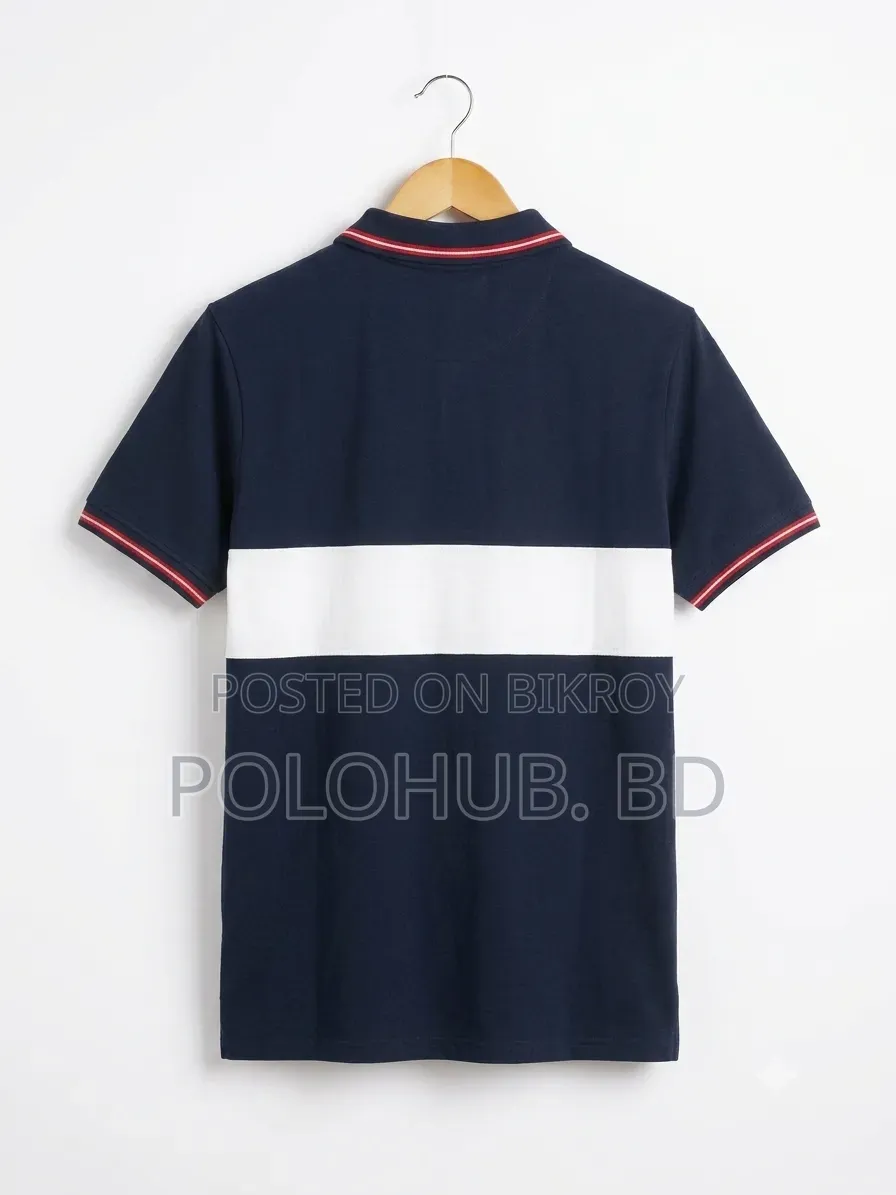 Premium Polo T-Shirt Stylish Color Block Design