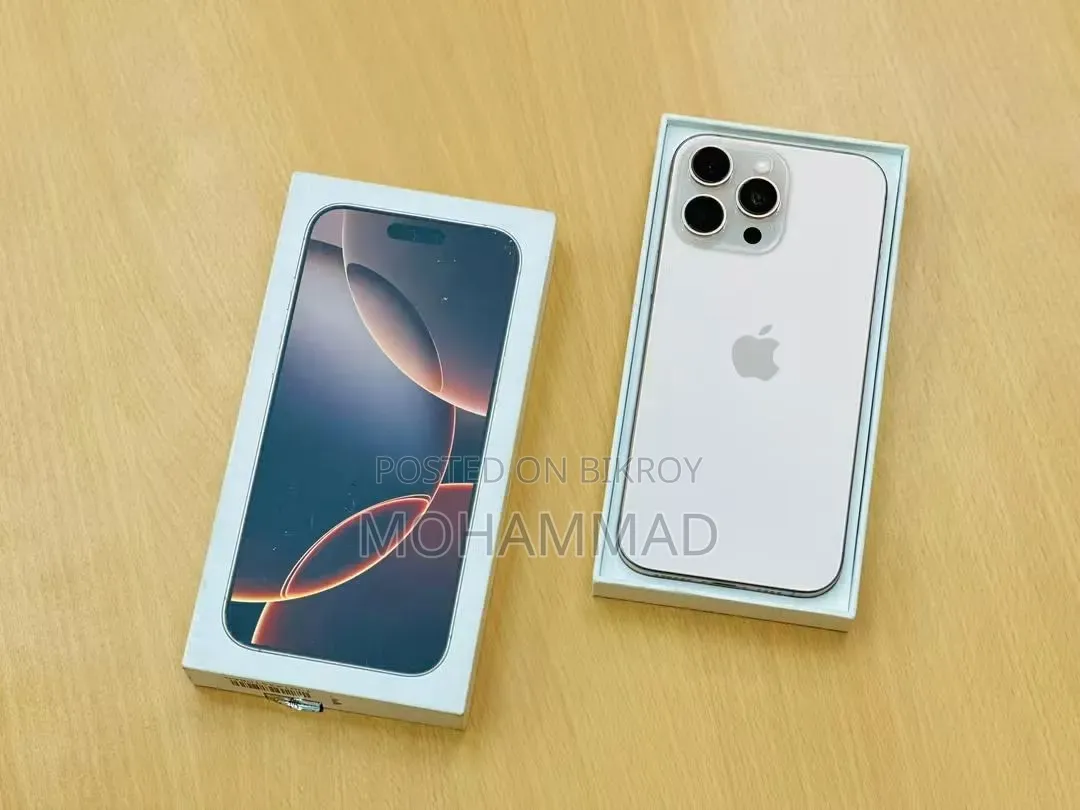 নতুন অ্যাপল আইফোন ১৬ প্রো ম্যাক্স ২৫৬ জিবি