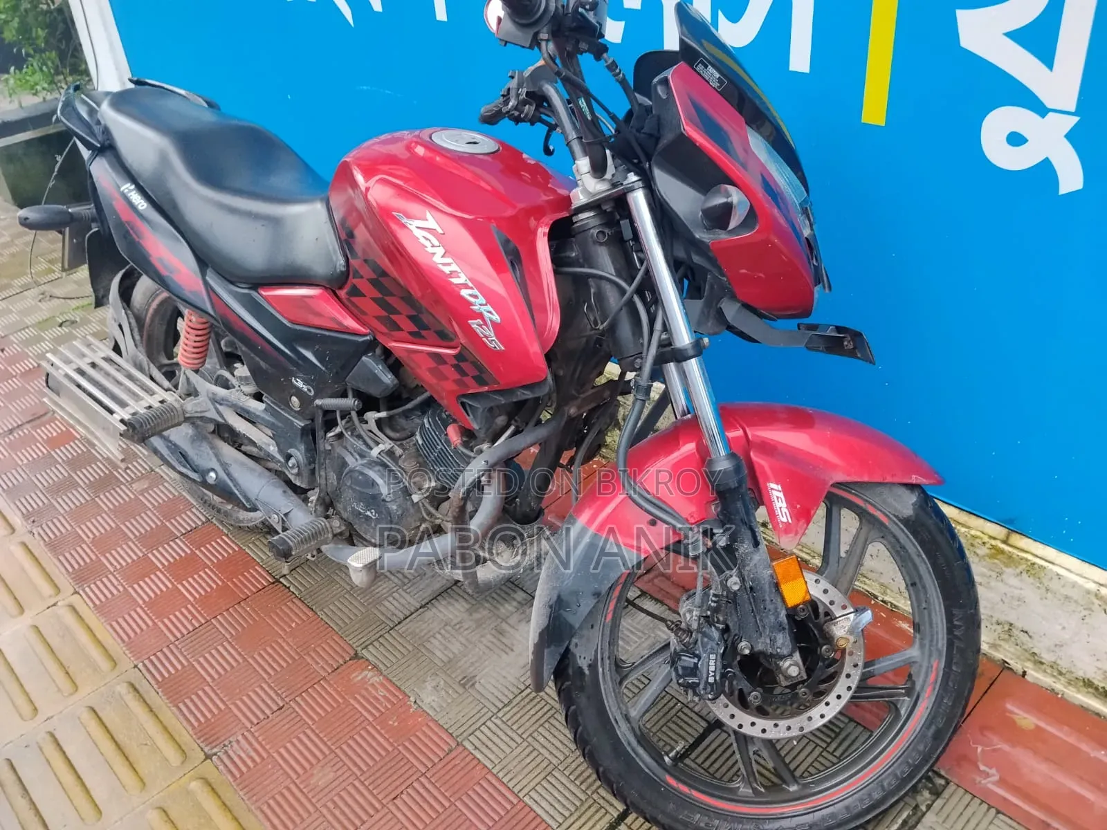 Hero Ignitor 125 Techno 2022 Red