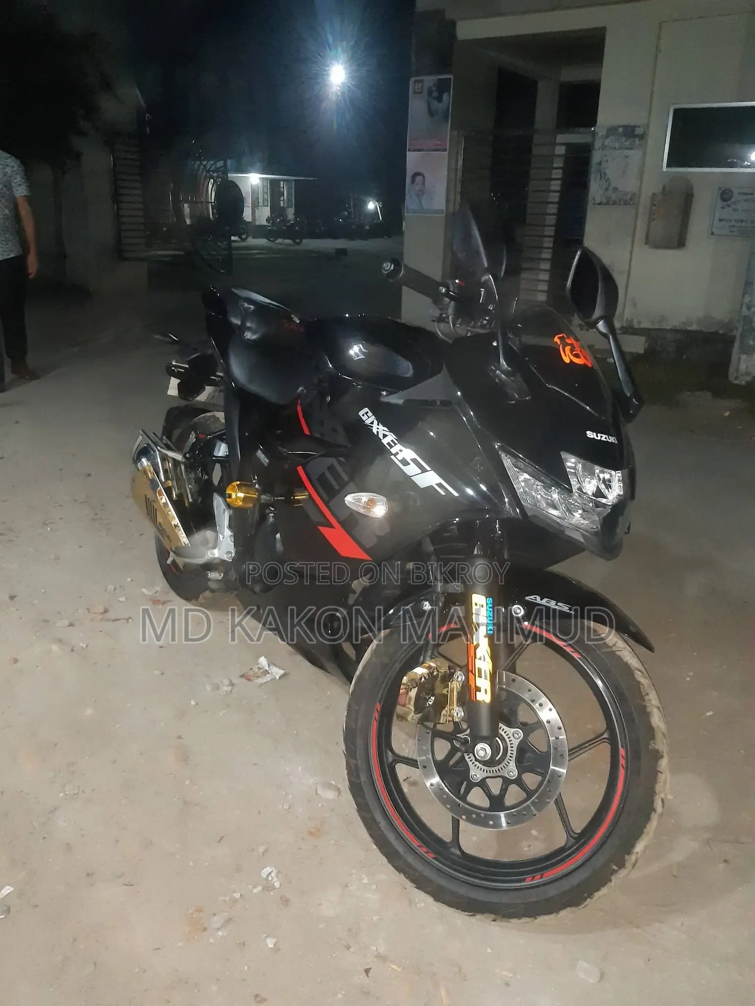 Suzuki Gixxer SF FI 2021 Black