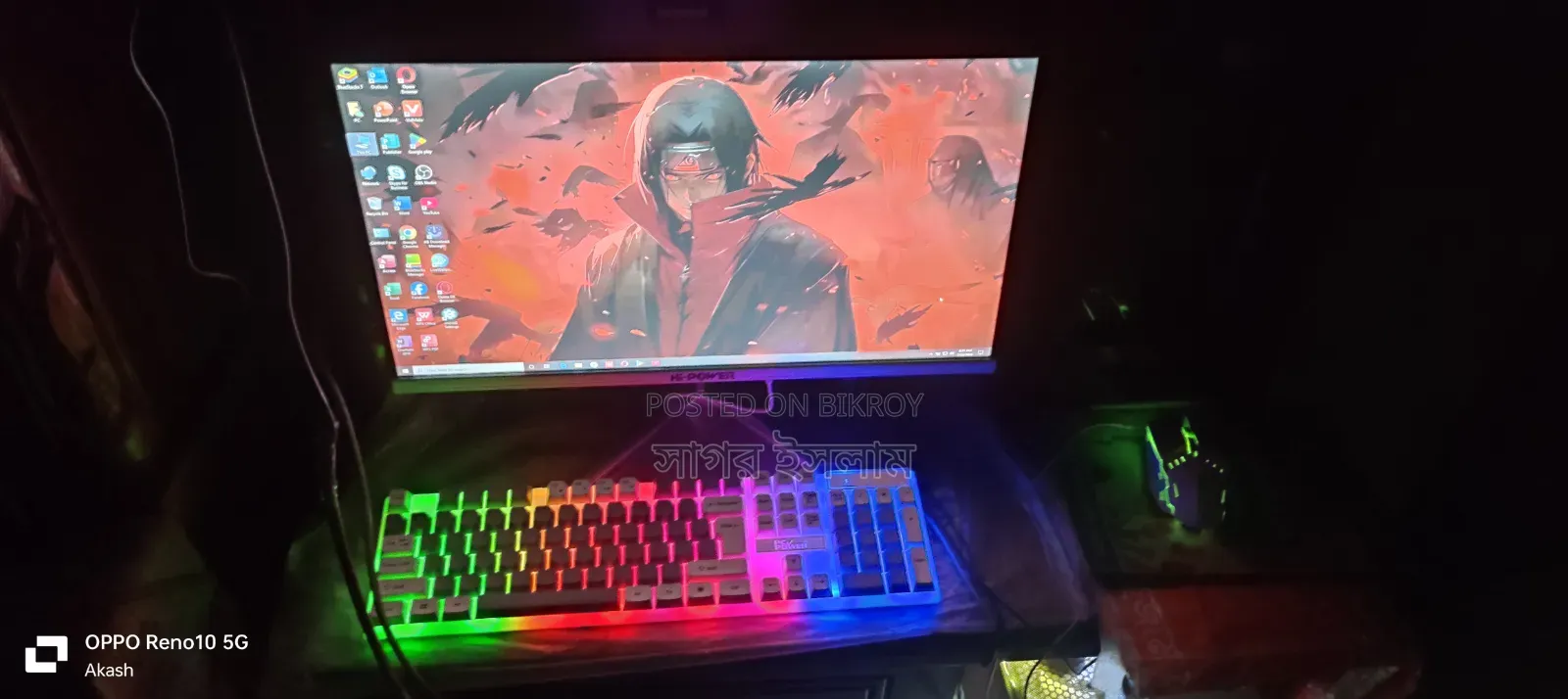 নতুন ডেস্কটপ কম্পিউটার গিগাবাইট ৮জিবি ইন্টেল কোর আই৭ এসএসডি ১২৮জিবি