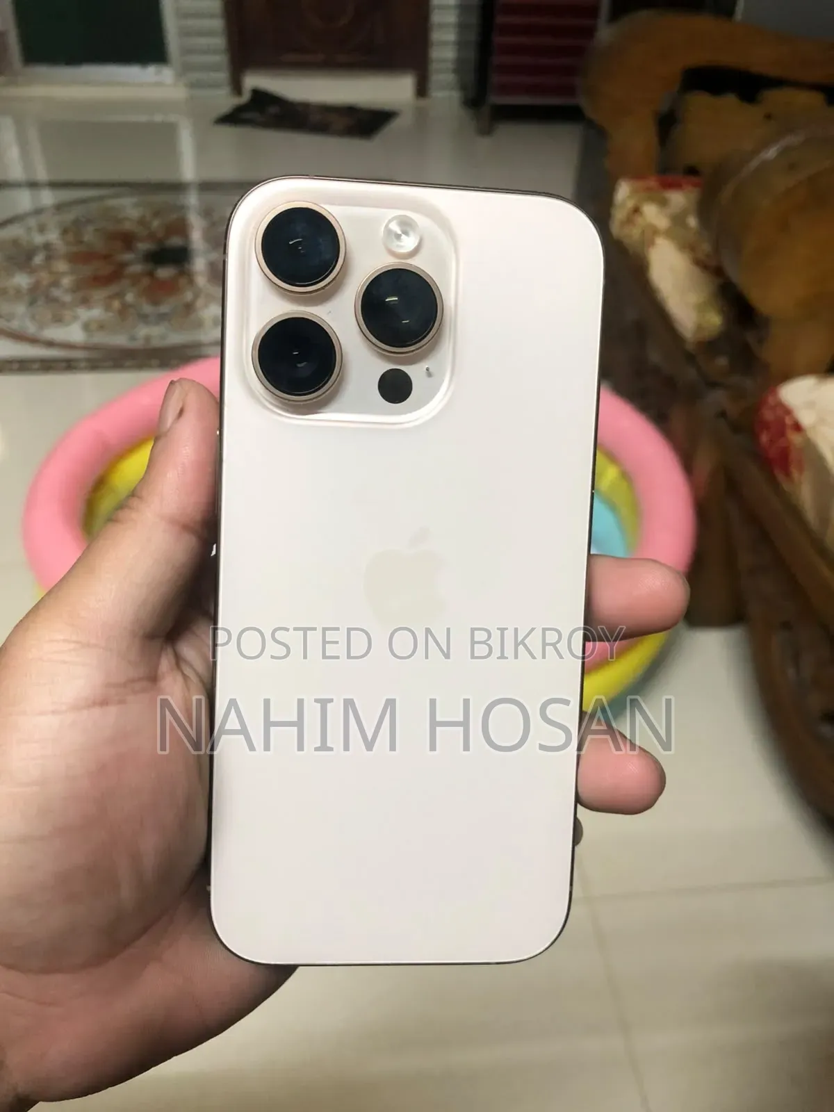 অ্যাপল আইফোন ১৬ প্রো ২৫৬ জিবি গোল্ড