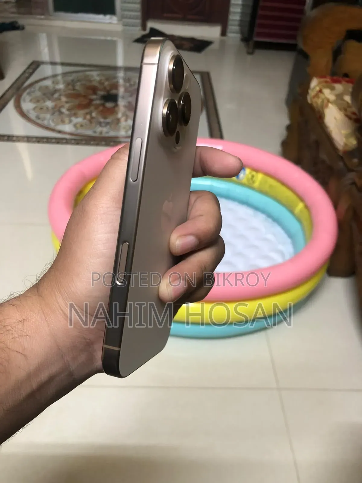 অ্যাপল আইফোন ১৬ প্রো ২৫৬ জিবি গোল্ড
