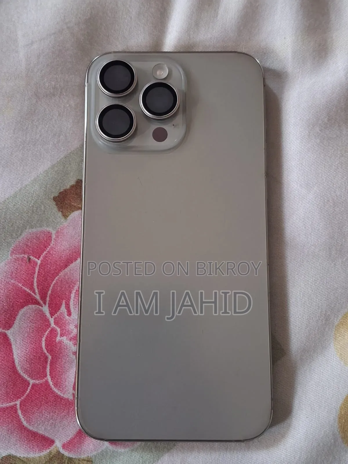 অ্যাপল আইফোন ১৫ প্রো ম্যাক্স ২৫৬ জিবি সিলভার