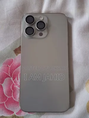 অ্যাপল আইফোন ১৫ প্রো ম্যাক্স ২৫৬ জিবি সিলভার