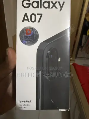 Samsung Galaxy A07 4G 64 GB Black