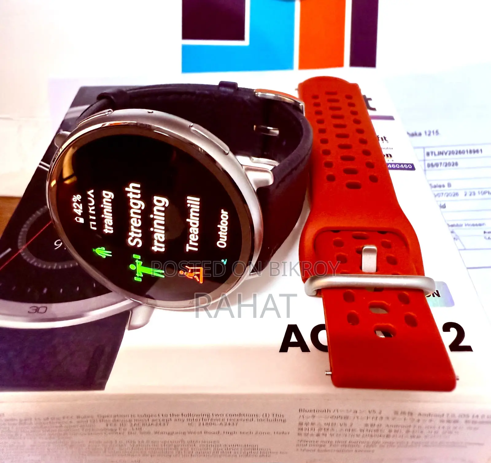 Amazfit Active 2 Premium Version (Round) | Official