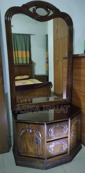 ড্রেসিং টেবিল- শিল কড়াই কাঠ