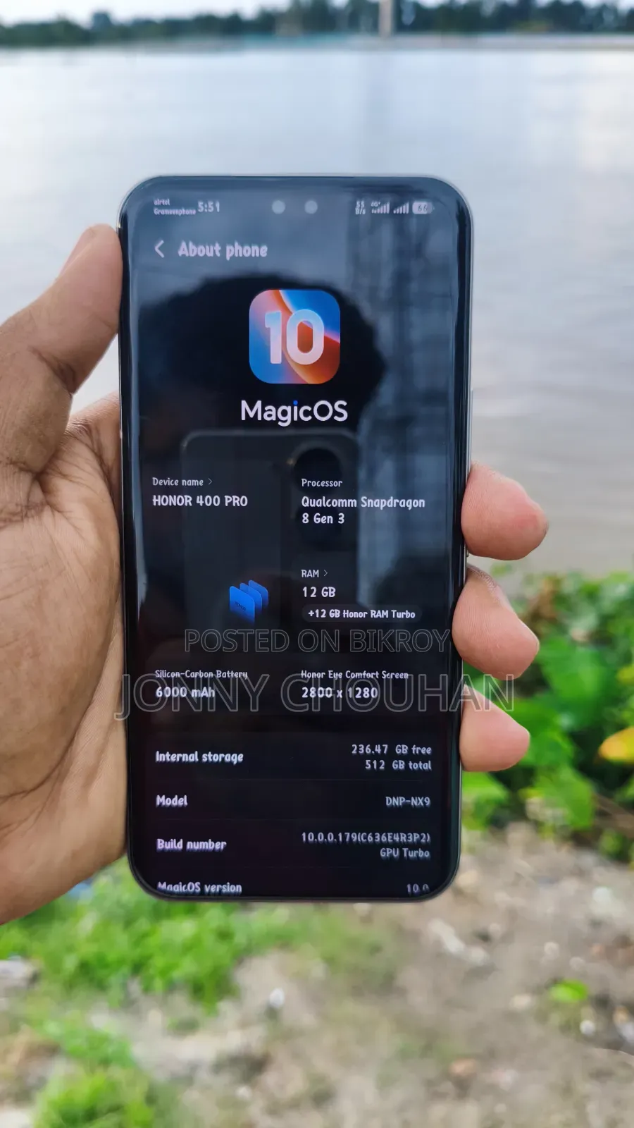 Honor 400 Pro 512 GB Gray