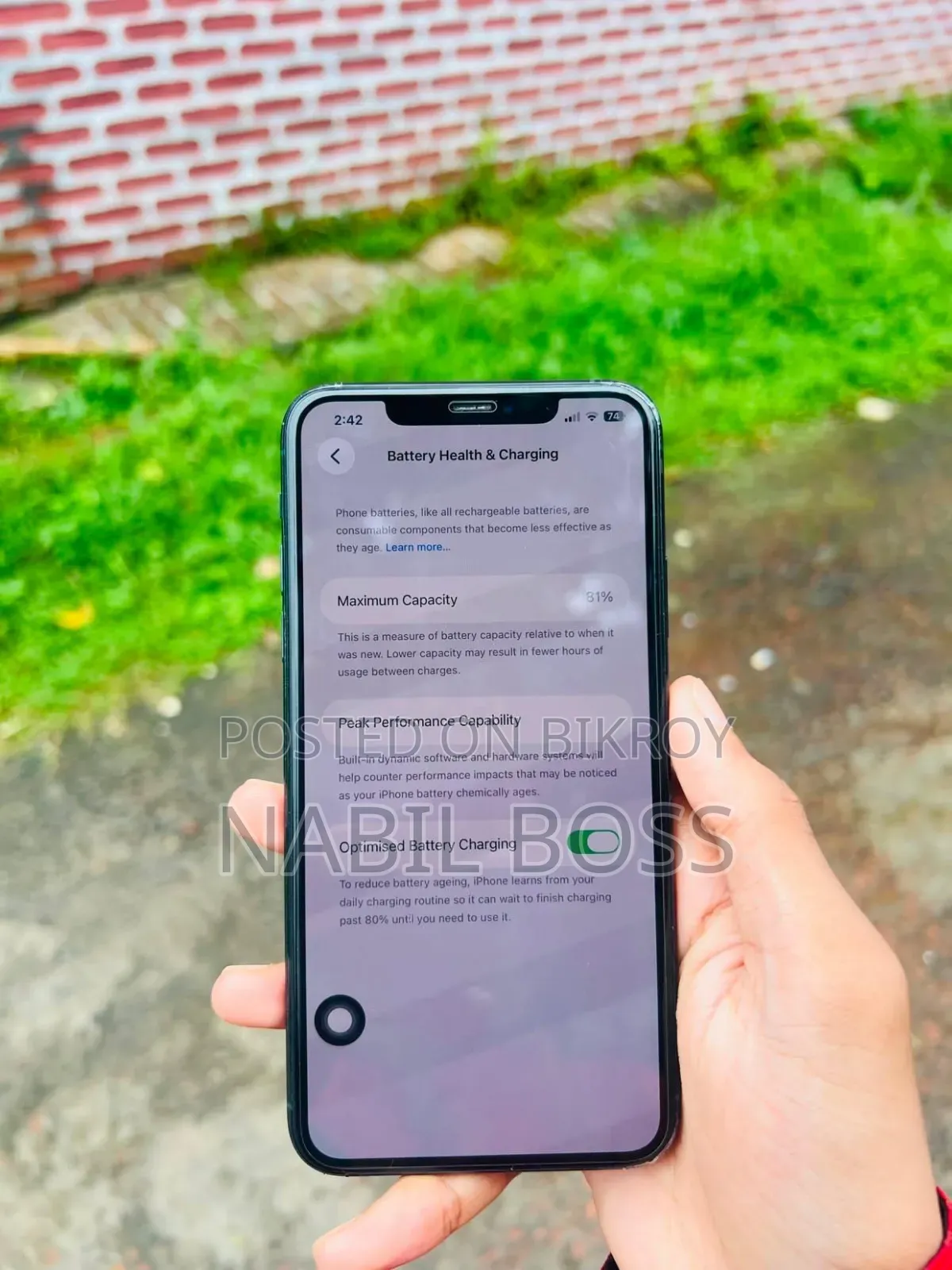 Apple iPhone 11 Pro Max 256 GB Green