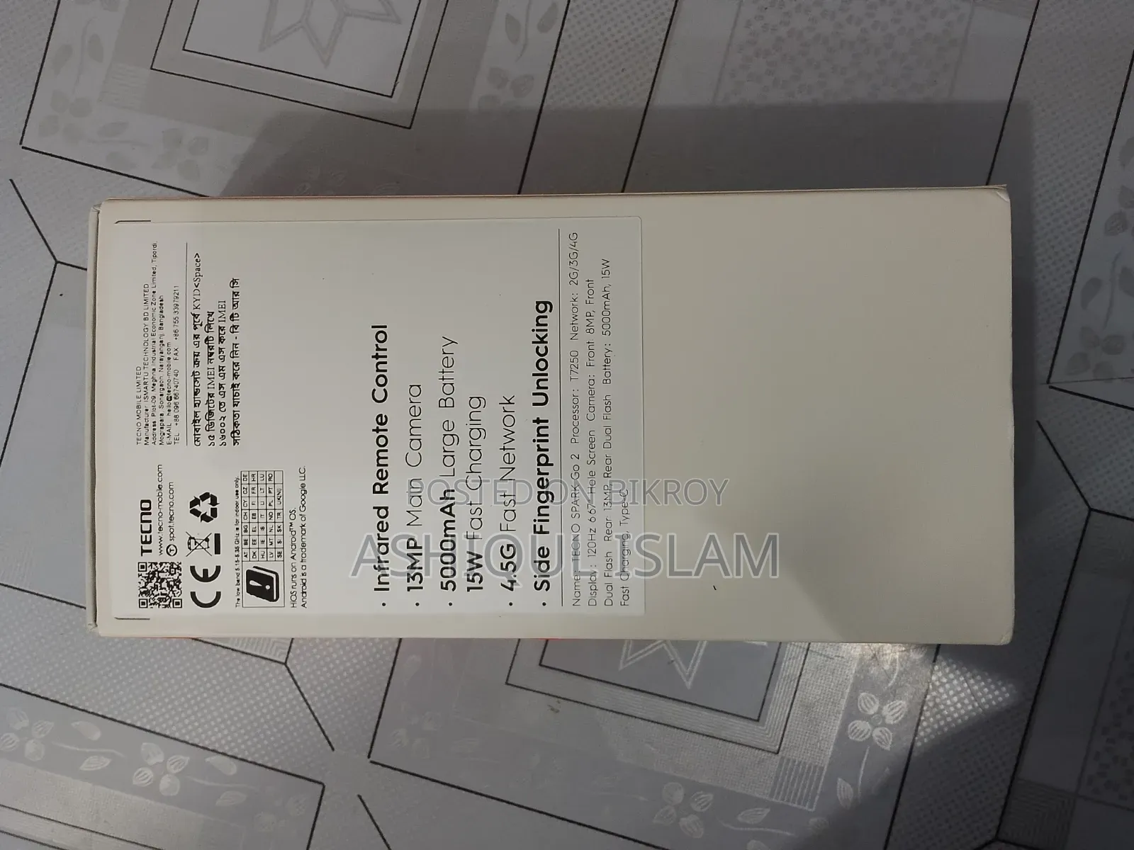 Tecno Spark Go 64 GB White