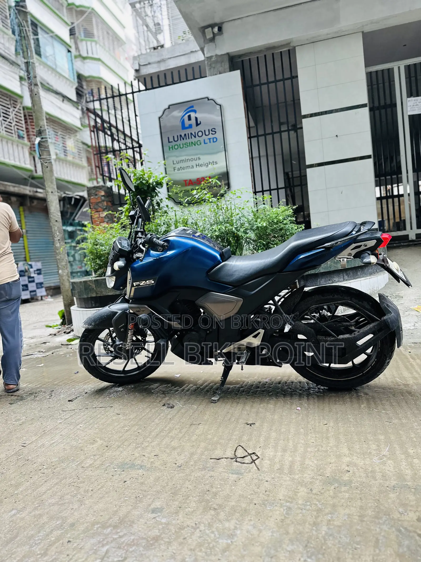 Yamaha FZS V3 2021 Blue