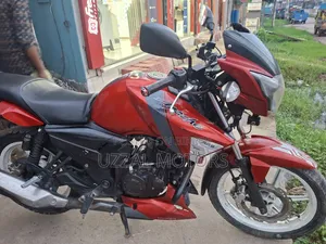 টিভিএস অ্যাপাচি আরটিআর ১৬০ টুভি ২০১৪ রেড