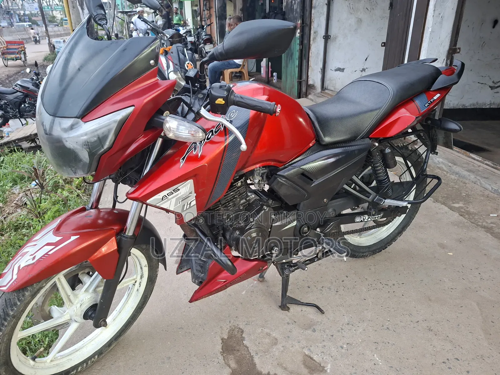 টিভিএস অ্যাপাচি আরটিআর ১৬০ টুভি ২০১৪ রেড